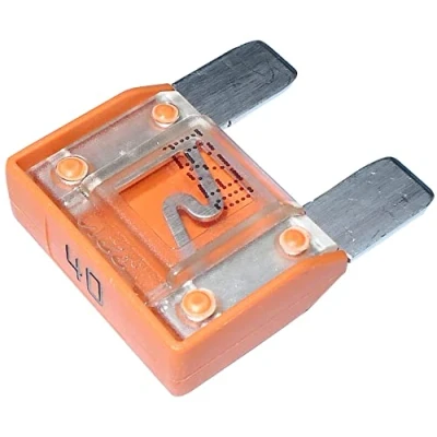 Abbildung von AERZETIX C10065 Sicherung Groß Orange Maxi 40A 6V 12V 24V 32V 29mm für Auto LKW Dienstprogramm