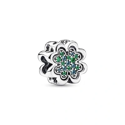 Abbildung von Pandora Moments Damen Charm Grün/Silber 792752C01