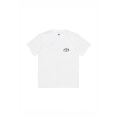 Abbildung von Quiksilver Flower Chaos Tshirt print, Größe: Small, White