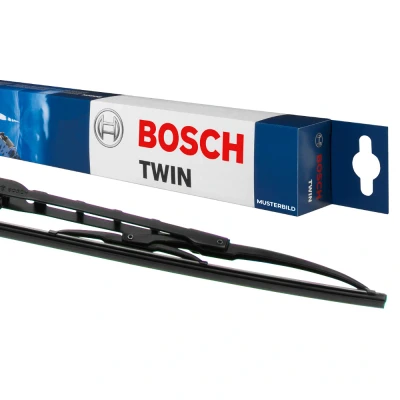Abbildung von Scheibenwischer Bosch Twin 3 397 011 354 Bügelwischblatt ohne Spoiler MERCEDES BENZ: E Class T modell, ML Class, G Off Road, BMW: X5