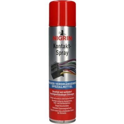 Abbildung von NIGRIN Kontakt Spray für Elektronik, zur Reinigung und Schutz von elektronischen Kontakten, 400 ml