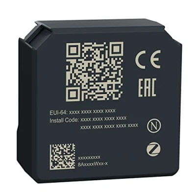 Abbildung von Schneider Electric CCT5015 0002W Wiser Smart Home Jalousieaktor 1fach Unterputz, kein Hub erforderlich, mit kostenloser App Funktion, kompatibel Amazon Alexa und Google