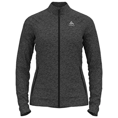 Abbildung von ODLO FLI Fleecejacke, Damen, Größe: Medium, Dark grey melange