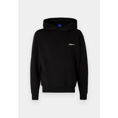 Abbildung von Jack &amp; Jones Jorislington BACK HOOD Sweatshirt, Herren, Größe: Small, Black