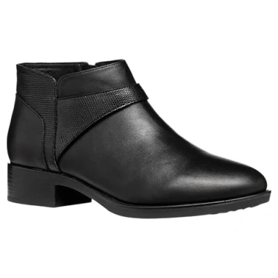 Abbildung von Geox Damen D Felicity B Ankle Boot, Black, 40 EU