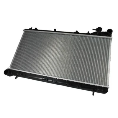 Abbildung von THERMOTEC D77005TT Kühler, Motorkühlung Kupfer, Kunststoff für Fahrzeuge mit/ohne Klimaanlage 340 711 17 Schaltgetriebe Kühlrippen gelötet