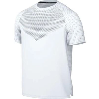 Abbildung von Nike Performance Stride TOP Sport Tshirt, Herren, Größe: Small, White/reflective silver