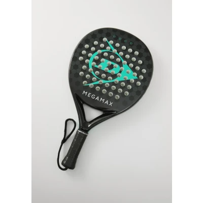 Abbildung von Dunlop Megamax Unisex PadelSchläger, Größe: One Size, Black/grey/light grey/white/green