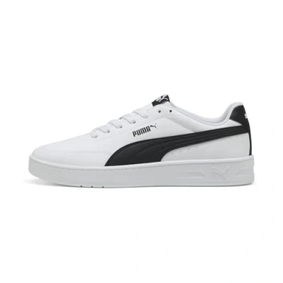 Abbildung von PUMA Unisex Court Classic CLEAN Sneaker, White Black, 48.5 EU