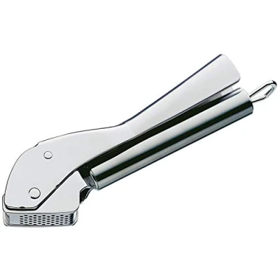 Abbildung von WMF Profi Plus Knoblauchpresse Edelstahl 17,5 cm, Cromargan teilmattiert, spülmaschinengeeignet