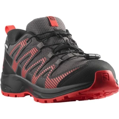Abbildung von Salomon XA Pro V8 Climasalomon Waterproof Kinder Outdoor Schuhe, Präzise Passform, Grip in jedem Gelände, Sportlicher Look, Magnet, 35