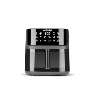 Abbildung von nutribullet Heißluftfritteuse »CRISPLITE™ NBA0811DG«, 2000 W, mit Programmablaufanzeige und Restzeitanzeige