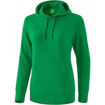 Abbildung von Erima Damen Basal hætte Sweatshirt, Smaragd, 34 EU