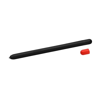 Abbildung von kwmobile Schutzhülle kompatibel mit Samsung S Pen Hülle Stift Silikon Case Schutz Abdeckung Ladeanschluss Schwarz