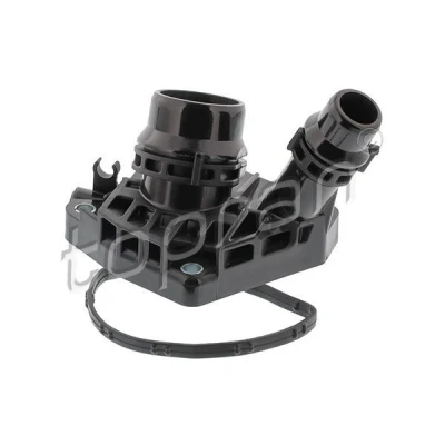 Abbildung von TOPRAN 504 048 Thermostatgehäuse mit Dichtung Thermostat BMW: 5 Touring, 3 Saloon