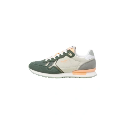 Abbildung von Pepe Jeans BRIT CAMP Sneaker low, Damen, Größe: 36, Casting green Schuhe