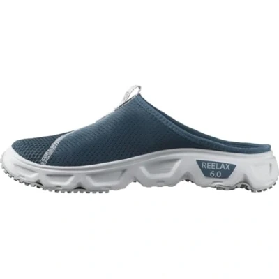Abbildung von Salomon Reelax Slide 6.0 Herren Pantoletten, Outdoor bereit, Sofortiger und lang anhaltender Komfort, Vielseitiger Einsatz, Blue Ashes, 40