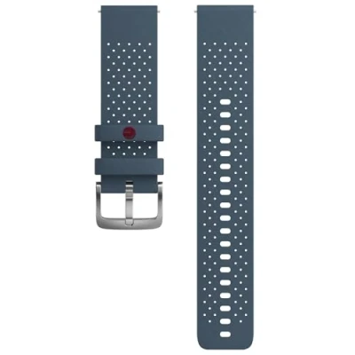 Abbildung von POLAR Unisex Erwachsene Armband Silikonarmband 22mm, Blau, S L