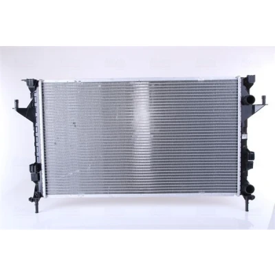 Abbildung von NISSENS 637666 Kühler, Motorkühlung Aluminium 680 398 40 Kühlrippen gelötet RENAULT: CLIO 2, ESPACE 4