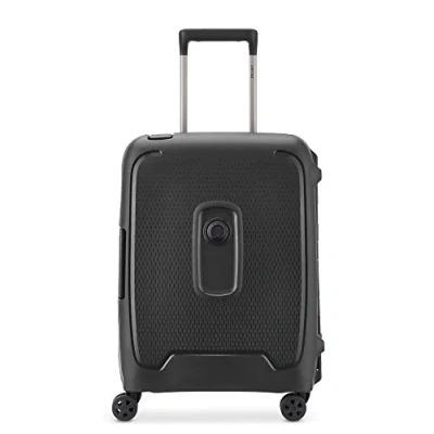 Abbildung von DELSEY PARIS MONCEY Valise cabine rigide Slim 55x40x20 cm 36 litres XS Noir