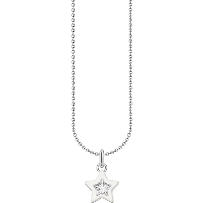 Abbildung von Thomas Sabo Kette mit Stern Anhänger 925 Sterlingsilber KE2235 041 14