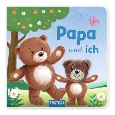 Abbildung von Trötsch Fingerpuppenbuch Papa und ich: Beschäftigungsbuch Kinderbuch Geschichtenbuch