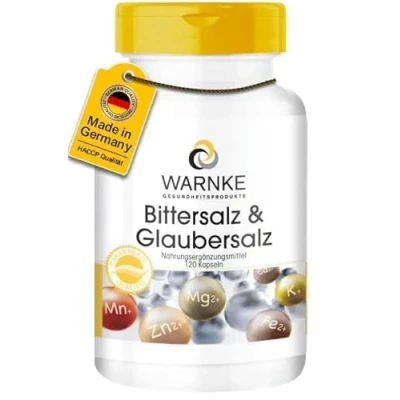 Abbildung von Bittersalz &amp; Glaubersalz Kapseln