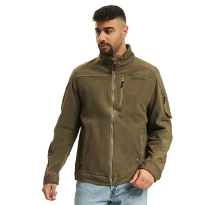 Abbildung von Brandit Fleecejacke, Herren, Größe: 3XL, Olive