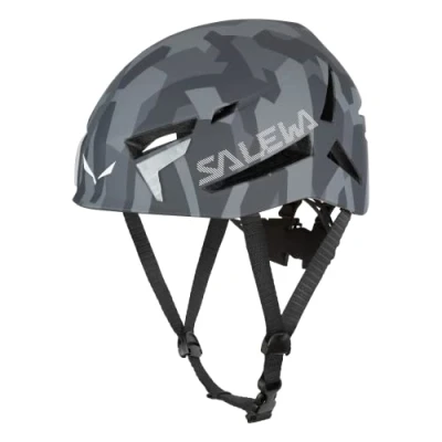 Abbildung von Salewa Unisex Erwachsene Vega Helmet Helm, Grey Camo, S/M