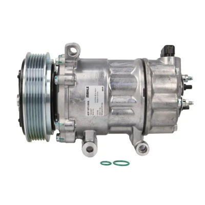 Abbildung von MAHLE ORIGINAL ACP 1273 000S Kompressor SD7C16 12 PAG 46 R 134a mit Dichtring PEUGEOT: 208 I Hatchback, 307 Estate, 308 Hatchback