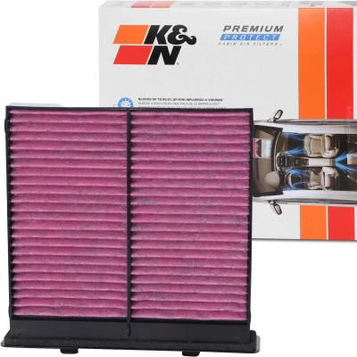 Abbildung von K&amp;N Filters DVF5058 Innenraumfilter Aktivkohlefilter 235mm 57mm quadratisch SUBARU: Impreza III Hatchback, XV I, Forester
