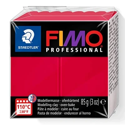 Abbildung von STAEDTLER EF8004 29 8004 Fimo Professional Normalblock, 85 g, karmin