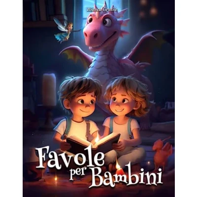 Abbildung von Favole per bambini: Una raccolta di storie completamente a colori. illustrate, magiche, educative e ricche insegnamenti, in grado far sognare crescere bambini felici