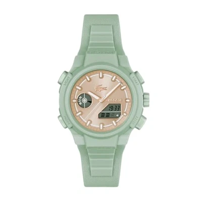 Abbildung von Lacoste Chronograph green/roségoldcoloured, Damen, Größe: One Size, Green/roségold coloured