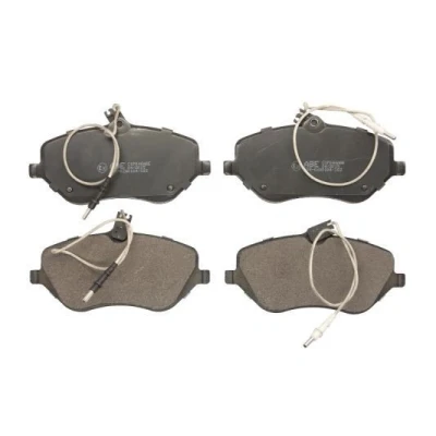 Abbildung von KRAFT 6005740 Bremsbelagsatz Vorderachse inkl. Verschleißwarnkontakt CITROËN: C5 III Estate, 3, C6 Saloon, PEUGEOT: 407 SW, 607 Saloon