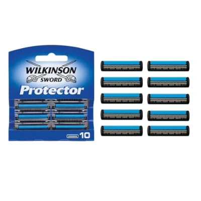 Abbildung von Wilkinson Sword Protector Rasierklingen für Herren Rasierer, 10 St