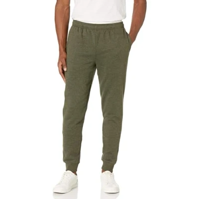 Abbildung von Amazon Essentials Herren Fleecejogginghose, Olivgrün, XXL