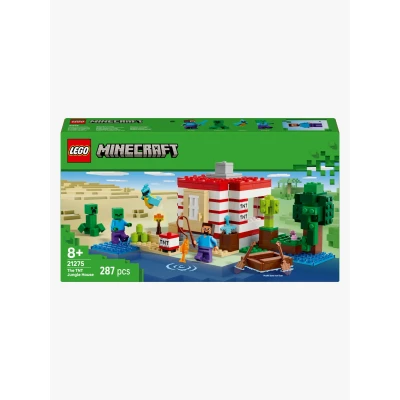 Abbildung von LEGO Minecraft 21275 Das TNT Dschungelhaus