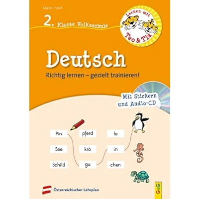 Abbildung von lernen mit Teo und Tia Deutsch 2. Klasse Volksschule CD: Richtig gezielt trainieren! (Teo Tia: trainieren!)