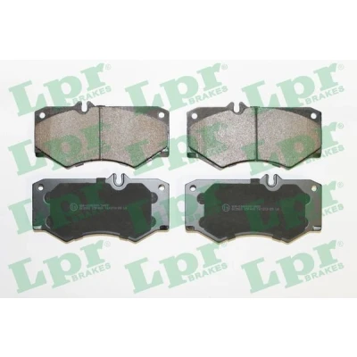 Abbildung von LPR 05P408 Bremsbelagsatz MERCEDES BENZ: G Class Off Road, T1 Minibus, Van, PUCH: modell, VOLKSWAGEN: LT 40 55 I Van