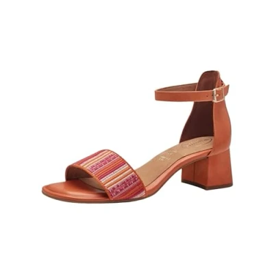 Abbildung von Tamaris Comfort Schaftsandale, Damen, Größe: 39, Orange comb Schuhe