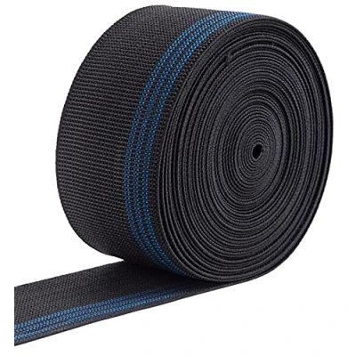 Abbildung von IPEA Elastischer Gurt für Sofas, Stühle, Sessel 10 Meter lang 70 mm breit 3 reihig Polstermöbel, Sitze, Rückenlehnen Elastizität 70%
