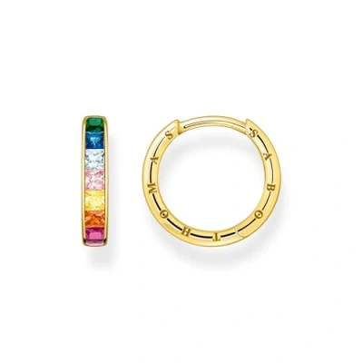 Abbildung von Thomas SABO Ohrringe goldcoloured, Damen, Größe: One Size, Gold coloured