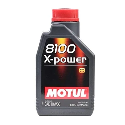 Abbildung von Motul X POWER 10W 60 1l Motoröl 106142 BMW: 5 Saloon, 3 Coupe, 7, ALFA ROMEO: Spider, TOYOTA: MR2 III Convertible