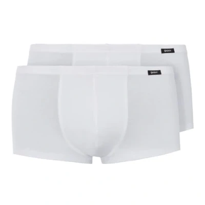 Abbildung von Skiny Herren Pant 2er Pack Cotton Advantage Boxershorts, Weiß, 2XL