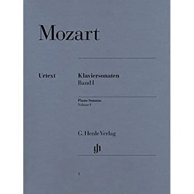 Abbildung von Klaviersonaten Band 1: Besetzung: Klavier zu zwei Händen (G. Henle Urtext Ausgabe)