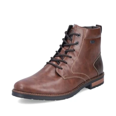 Abbildung von Rieker Herren Winterstiefel 14640, Männer Stiefel, wasserabweisend, riekerTEX,uebergangsschuhe,Winterboots,warm,gefüttert,braun (24),45 EU / 10.5 UK