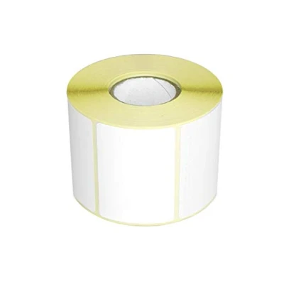 Abbildung von Netuno 1 Rolle Thermo Etiketten selbstklebend weiß 7 x 5 cm 1000 Stück Rollenetiketten Haftetiketten auf für Adressetiketten Barcode Versandetiketten Thermotransfer