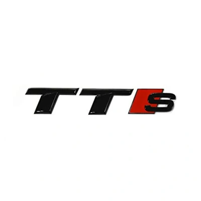 Abbildung von Audi 8S0071804 Schriftzug TTS schwarz Tuning Exclusive Black Edition Aufkleber Emblem