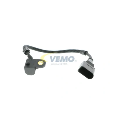Abbildung von VEMO Original Quality V10 72 1031 Sensor, Nockenwellenposition aktiver Hallsensor schwarz VOLKSWAGEN: Transporter 5, Golf 4